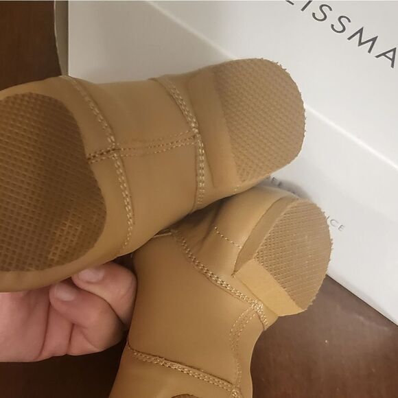 NIB Leather Classic Slip-On Jazz Shoe W800 Weissman Dancewear - Picture 4 of 7